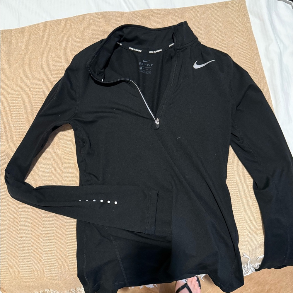Nike Dri-FIT Black Running Top